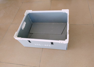 플라스틱 알루미늄 구조를 가진 Foldable 물결 모양 플라스틱 상자